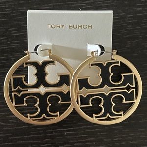 Tory Burch hoop earrings